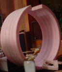 Foam rings and focuser
mounting block